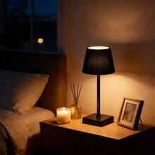 1pc Touch Sensor Wireless LED Desk Lamp, Modern Touch Control Table Lamp With USB Power, 3 Brightness Levels, Bedroom LED Light, Portable LED Desk Lamp, Suitable For Bedside, Indoor, Dining Room, Home, Office, Cafe, Living Room (800mAh) - USB - View 9
