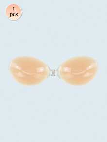 1/2 piezas Sujetador invisible sin tirantes de silicona para mujer con almohadillas adhesivas, adecuado para vestidos de tirantes finos y vestidos de novia, que levanta y sostiene para el verano, ligero y cómodo sujetador invisible - Multicolor - Ver 22