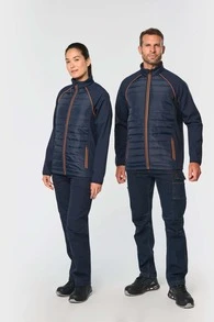 Men Denim Jackets - 黑色/銀色 - 查看 6