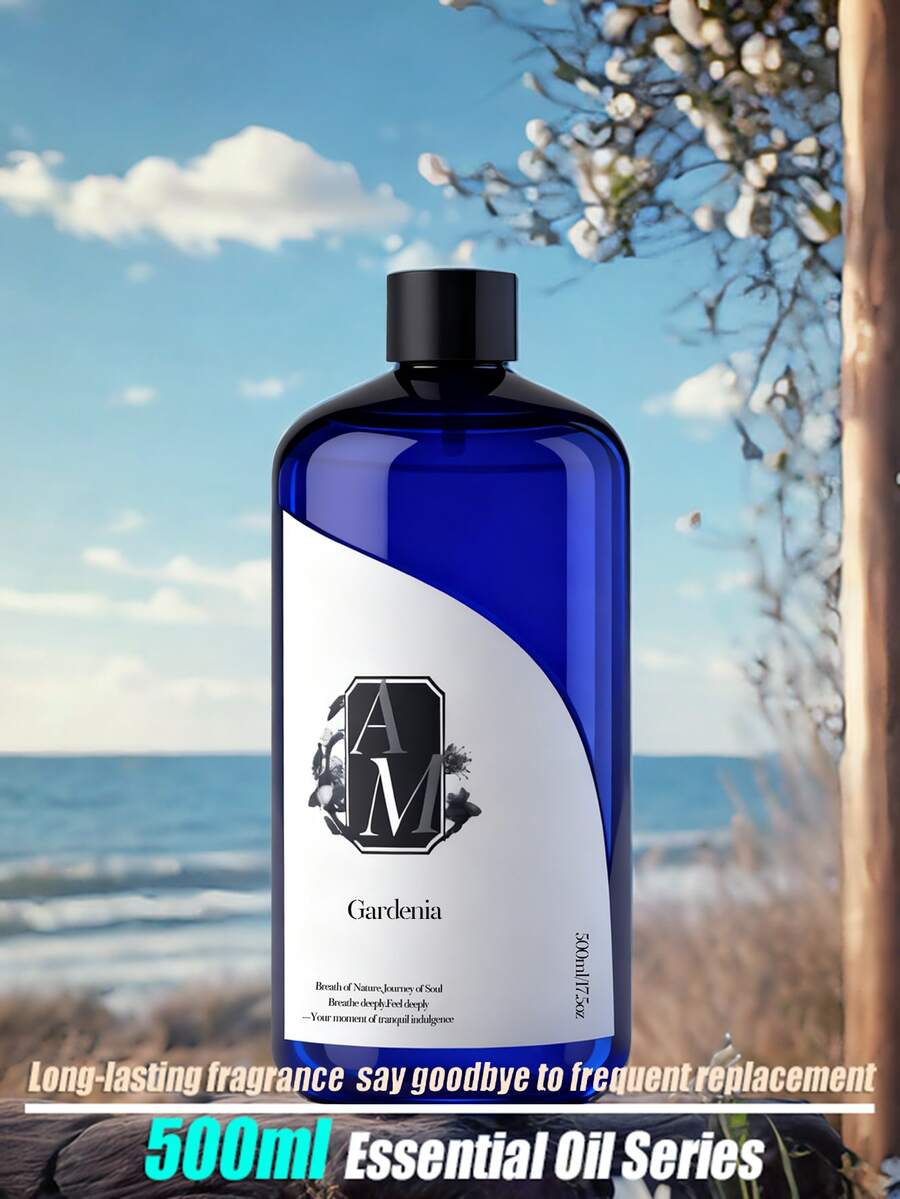 500毫升香氛精油补充液（浓度28%，高于市面上大多数产品的4%-6%），适用于香薰机、藤条香薰、无焰香薰、酒店高级无焰香薰精油藤条棒