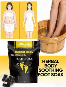 Herbal Ginger Foot Bath Bags – Exfoliating & Moisturizing Soak With Deep Penetration To Hydrate Rough Skin, Help Cover Foot Odor & Warm Feet, Hypoallergenic, Suitable For Year-Round Bedtime Foot Care, Ideal Gift For Parents For Relaxing Home Use. - Lavender - View 1