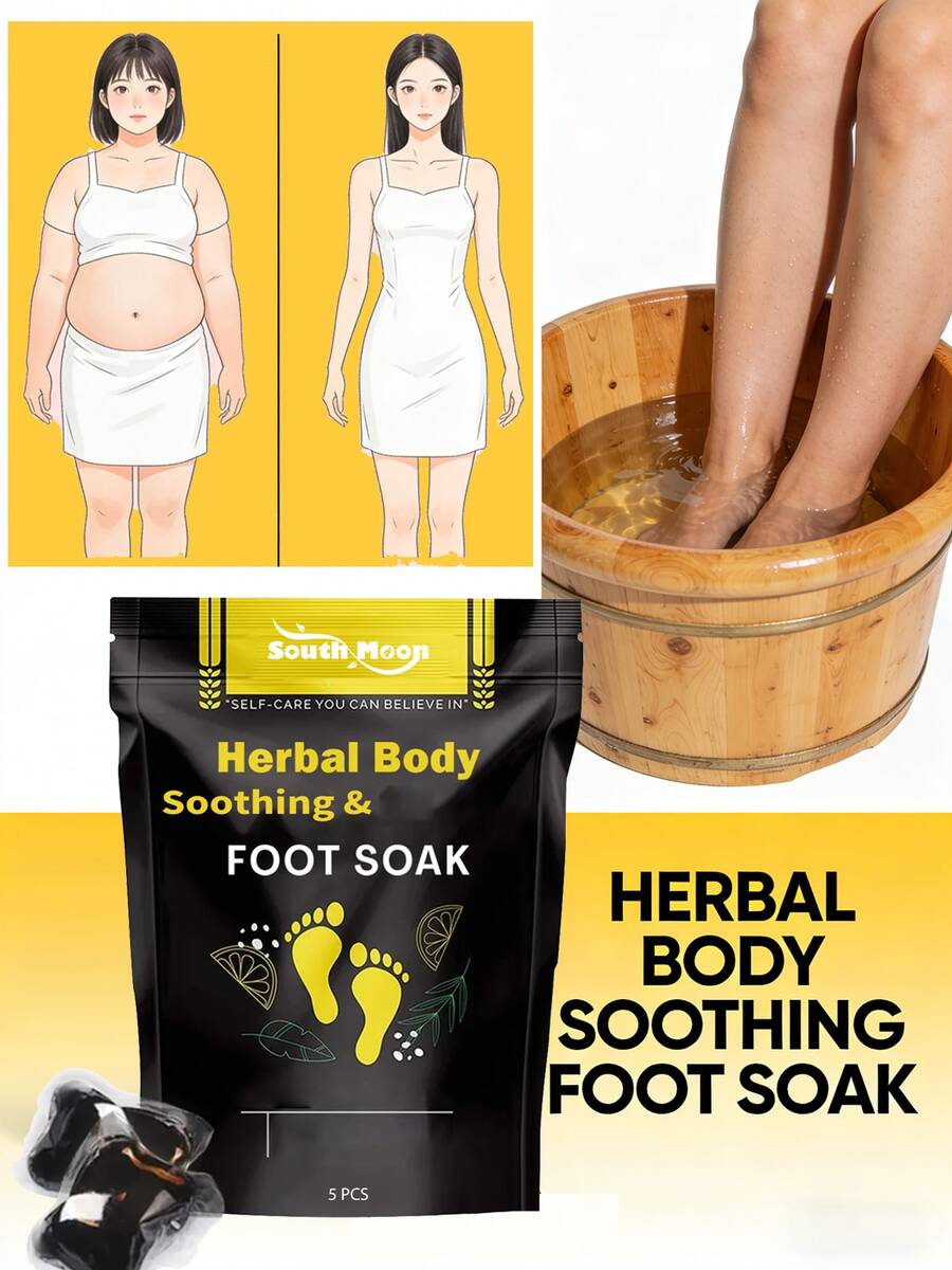 Herbal Ginger Foot Bath Bags – Exfoliating & Moisturizing Soak With Deep Penetration To Hydrate Rough Skin, Help Cover Foot Odor & Warm Feet, Hypoallergenic, Suitable For Year-Round Bedtime Foot Care, Ideal Gift For Parents For Relaxing Home Use. - Lavender - View 1