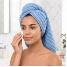 Bộ 2 khăn mặt cao cấp - Nhanh khô - Chất liệu microfiber mềm mại như nhung san hô, thấm hút cực tốt - Đa năng, dùng làm khăn tắm, khăn spa, khăn mặt, khăn lau tay. - Nhiều màu - Xem 11