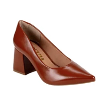 Women's Pumps Pointed Toe Thick Heel Medium Block Stable Comfort Luxury Modern Casual Classic Formal Work Office - 駝色 - 查看 12