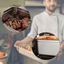 CuteHairy 6-Pcs 6 In Deep Steam Table Pans Restaurant Commercial Stainless Steel Food Pans - View 6