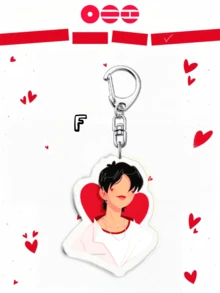 1个卡通动漫亚克力钥匙扣，包含Boy With Love/BANGTAN/HOPE WORLD/Permission To Dance/DNA/Black Swan/专辑钥匙扣/友情钥匙扣：角色造型，趣味饰品，粉丝礼物。适合送给男朋友、女朋友、家人、老师，也可作为派对礼物或ARMY主题手机装饰。 - 彩色 - 查看 8