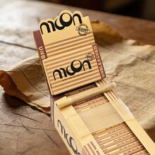 5/10/25 条纹未漂白卷烟纸，简约复古风格，70毫米宽，100张月亮水印卷烟纸，送给父母长辈的绝佳礼物，适合家庭囤货、户外露营、庆祝活动等场合。 - 駝色 - 查看 9