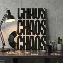 Tranh treo tường bằng vải canvas phong cách hiện đại với câu nói truyền cảm hứng - Màu đen và be, có thể chọn khung, phù hợp trang trí phòng ngủ, phòng khách, là món quà trang trí nhà cửa thanh lịch quanh năm. - Nhiều màu - Xem 7