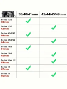 3件相容錶帶，相容於 Series 11/10/9/8/7/6/SE/SE2/SE3/Ultra 2/Ultra 3 及所有型號 (38mm/40mm/41mm/42mm/44mm/45mm/46mm/49mm) - 可調節運動錶帶，相容於，優雅節日禮物，相容於 Apple - 3pcs 星光/粉紅色/煙紫 - 查看 5
