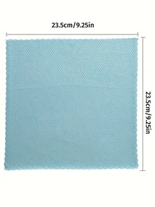 10/5/2/1pc Reusable Magic Cleaning Cloth, Effectively Cleans Kitchen, Mirrors, Glass, Tableware, Screens And Car Windows, Convenient For Long-Term Cleaning, Essential Cleaning Supplies And Tools, Random Color - / - View 9