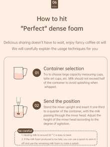 A Miniature Electric Milk-Frother For Household Use. A Hand-Held Milk Whisk - Multicolor - View 5