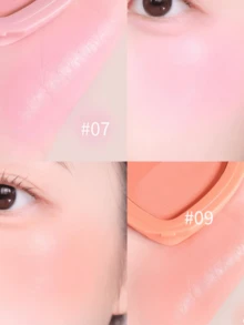 lilybyred K-Beauty Luv Beam腮红膏，质地柔滑，持久透亮妆效，丝绒般柔润的腮红膏，打造自然光泽妆容，质地细腻，妆感自然，日常妆容腮红膏 - 09 Zesty Coral - 查看 3