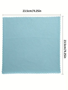 1/5/10pcs Magic Reusable Cleaning Cloths, Suitable For Kitchen, Mirror, Glass, Tableware, Screen And Car Window Cleaning, Convenient For Long-Term Cleaning, Essential Cleaning Supplies And Tools, Random Color, Back To School Season - Multicolor - View 7
