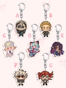 1 chiếc móc khóa acrylic hình GACHIAKUTA dễ thương, Rudo Enjin Zanka Riyo Jabber, phụ kiện túi xách, phụ kiện ba lô, điện thoại, móc chìa khóa xe hơi, đồ trang trí bàn làm việc dành cho người hâm mộ anime. - Nhiều màu - Xem 12