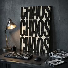 Tranh treo tường bằng vải canvas phong cách hiện đại với câu nói truyền cảm hứng - Màu đen và be, có thể chọn khung, phù hợp trang trí phòng ngủ, phòng khách, là món quà trang trí nhà cửa thanh lịch quanh năm. - Nhiều màu - Xem 10