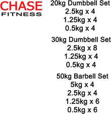 Cast Iron Dumbbells Barbell 30kg Free Weights Set For Home Gym - Black - View 2