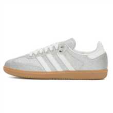 adidas Originals Samba Shiny Pack - Mångsidiga, bekväma, slitstarka låga sneakers - Unisex - Silver - Silver - Visa 5