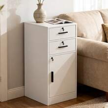 Filing Cabinets - White - View 1