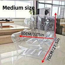 DIY Transparent Doll Sofa Cover- PVC Stuffed Animal Storage Display Stand, Suitable For Plush Toys- Cute Mini Furniture, Suitable For Room Decoration And Collectible Storage(Doll Not Included), Suitable For Christmas And Halloween - Clear - View 13