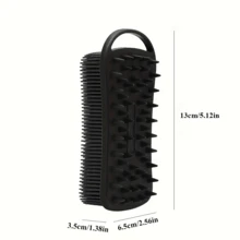 这款硅胶头皮按摩刷，集温和设计、精湛工艺和多功能用途于一体，旨在为您带来水疗级的沐浴体验，并促进头发和皮肤的健康。多功能设计是这款沐浴刷的另一大亮点，它既可用作头皮按摩器，也可用作身体去角质刷。 - A - 查看 6