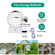closeli 1MP Wireless WiFi Security Camera, Full-Color Night Vision, Indoor/Outdoor IP Camera, Smart Home Security Cam, Baby Monitor, Supports IOS/Android/HarmonyOS, 2.4GHz Network, HD Night Vision, Two-Way Audio, Remote Monitoring - Multicolor - View 10