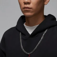 Jordan Essentials Knit Comfortable Versatile Pullover Hoodie Long Sleeve Sweatshirt Black White Hoodies Men - Multicolor - View 8