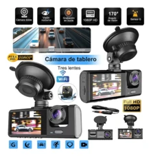 Grabadora de Conducción 1080p Monitoreo en el Automóvil Cámara Trasera Enlace Wifi Visualización de Aplicaciones Autopartes Grabadora de Conducción de Camiones Cámara de Marcha Atrás - A - Ver 1