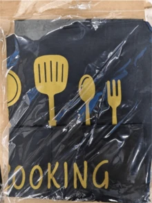 1Pcs/2Pcs Chef Apron, Kitchen Cooking Apron, Baking Apron, Catering Apron, BBQ Apron, Work Apron, Unisex, Stain Resistant And Durable, Professional Kitchen Apron, Suitable For Restaurant, Catering, Hotel Waiters, Home Baking Enthusiasts - Xem 7