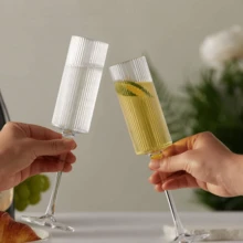 1/2/ Pieces Crystal-Like Champagne Flutes - 170ml Fluted Champagne Glasses, Shatterproof Construction, Quality Reusable Toasting Glasses To Add Romantic Charm To Weddings, Anniversaries Or Parties, Suitable For Weddings, Bridal Showers, Easter, Valentine's Day Or New Year's Eve Celebrations - View 3