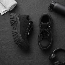 Buffalo PM Women's Sneakers Women's Boot With High Sole Platform 7cm Immediate Shipping - màu đen - Xem 5