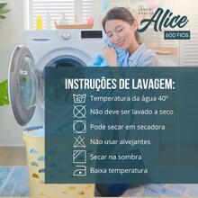 King Size Fitted Sheet, Egyptian Cotton, Alice, Super Premium Percale, Super Soft Touch - 黑色 - 查看 5