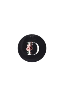 便携式滑动花卉字母A-Z印花化妆镜，可爱迷你圆形手持化妆镜，方便携带，精美美妆配件，送给女孩、妈妈、伴娘、朋友的绝佳礼物，适合生日、圣诞节、情人节、母亲节、日常化妆、居家、办公、学校、旅行、夏季、度假、海滩等场合。 - 彩色 - 查看 25