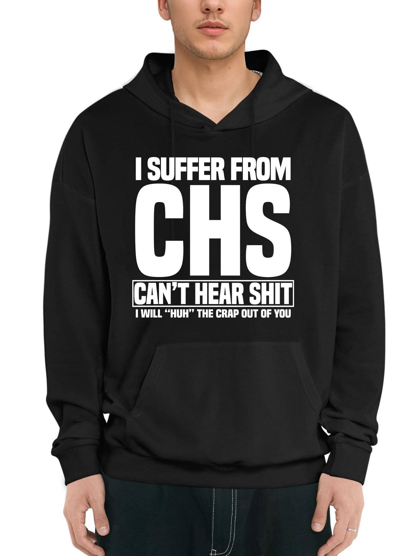 Men Hoodies - Black - View 1