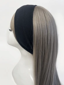1/3/4/5 Stück lässige, vielseitige, einfarbige Sport-Stirnbänder, Haarband, Turban, Schweißband als Haaraccessoires für Frauen für Urlaubsoutfits, elegante Schals, Bandanas, weiche Kopftücher - Basismodell - Übersicht 10