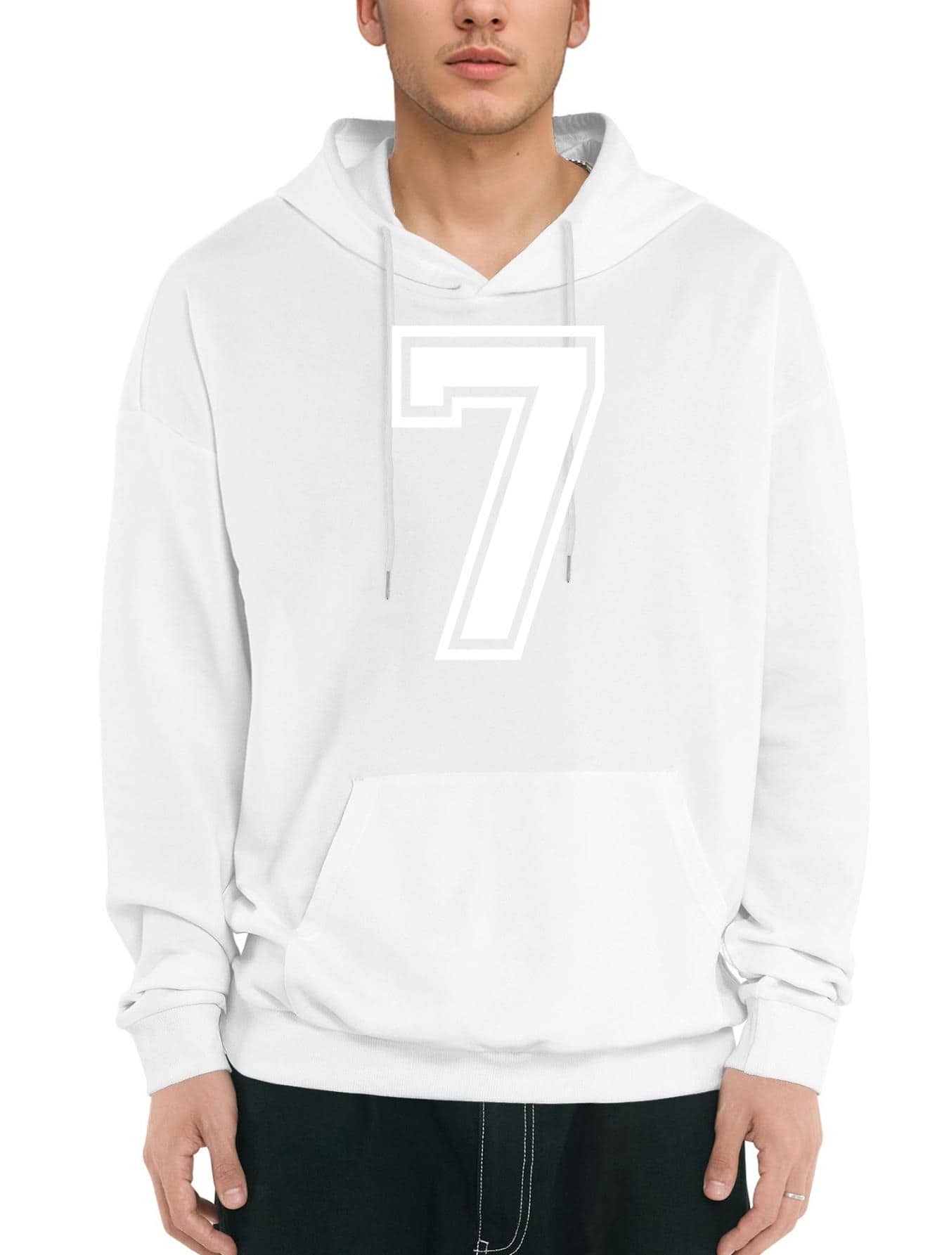 Sudaderas para hombres - Blanco - Ver 1