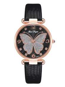 2pcs/Set Fashionable Round Design Versatile Luxury Women's Watch Set, Elegant Business Style - Multicolor - View 6