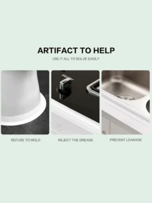 1条防水自粘密封胶带，柔性厨房浴室填缝条，防霉密封胶带，适用于水槽、浴缸、马桶、台面边缘密封和缝隙填充 - 彩色 - 查看 6