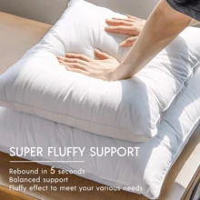 This Cushion Inner Is Fully And Evenly Filled, Highly Elastic And Fluffy Without Collapsing, Soft And Supportive For Leaning And Hugging, No Clumping Or Deformation With Long-Term Use - White - View 16