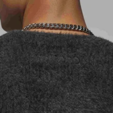 Jordan Casual Soft Comfortable Long Sleeve Knit Top Dark--Gray Tops Men - Multicolor - View 7
