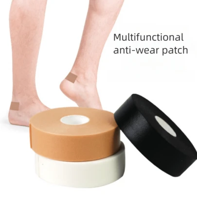 3pcs Adjustable Heel Blister Pads, Multi-Functional Anti-Chafing Stickers (Random Color); Anti-Slip, Anti-Pain, Stick Anywhere; Waterproof, Easy To Apply On Ankle, Heel, Toe, Knuckle And Other Friction-Prone Areas