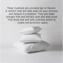 This Cushion Inner Is Fully And Evenly Filled, Highly Elastic And Fluffy Without Collapsing, Soft And Supportive For Leaning And Hugging, No Clumping Or Deformation With Long-Term Use - White - View 20