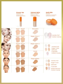Mari Maria Velvet Skin Matte Foundation And Concealer 25g (Practicality And Performance For Your Routine.) - 可可 - 查看 5