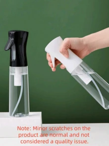 1个多功能高压连续喷雾瓶，超细雾化，适用于面部补水、美发沙龙、花园浇水，塑料喷雾瓶，园艺工具 - 黑色-1pc - 查看 8