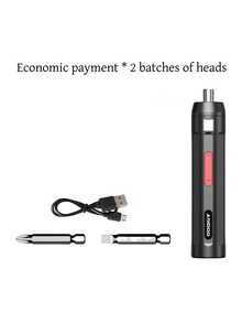 Portable Electric Screwdriver Set, USB Charging Wireless Mini Handheld Small Drill, Perfect For Furniture Assembly, Toy Repair, And DIY Production, Household Power Tools - Multicolor - View 14