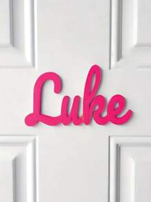 A Custom 3D Letter Sign With Your Name, A Personalized Letter Home Decor Item Suitable For Offices And Homes, And A Special Gift For Important People During The Holidays. Office Decor - Multicolor - View 4