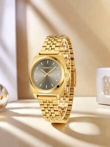 REBIRTH 1pc Women's Business Classic Elegant Quartz Movement Wristwatch, Suitable For Daily Wear - one-size - View 7