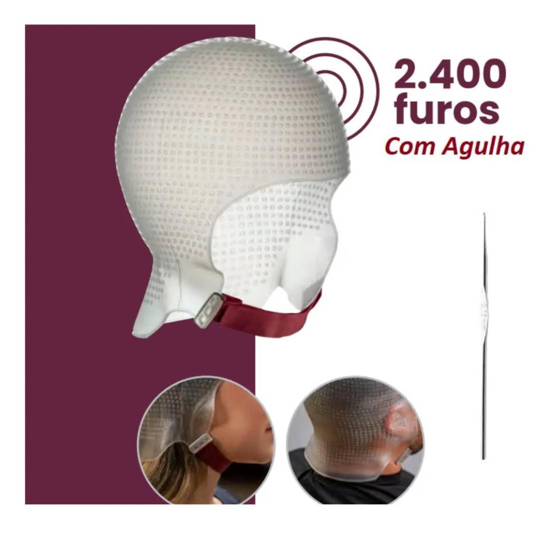 Touca Sparta Com Agulha 2.400 Furos - Dompel