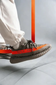 Adidas Originals Yeezy Boost 350 V2 BELUGA RF Low-Top Casual Sneakers, Unisex, 2021 Version - Grey - View 10