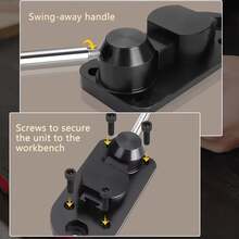 Bộ máy uốn nhẫn đa năng, dụng cụ làm khuôn nylon, bộ dụng cụ đo/tạo hình nhẫn Anh/Mỹ, dụng cụ đo kích thước nhẫn 4 trong 1, khăn lau trang sức, dụng cụ uốn nhẫn làm trang sức. - Nhiều màu - Xem 6