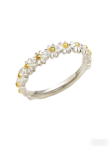 1 chiếc nhẫn cưới nữ bằng bạc sterling 925 họa tiết dây leo tối giản, đính đá Cubic Zirconia sang trọng, nhẫn cưới tinh tế, quà tặng cho cặp đôi đính hôn. - Bạc - Xem 43